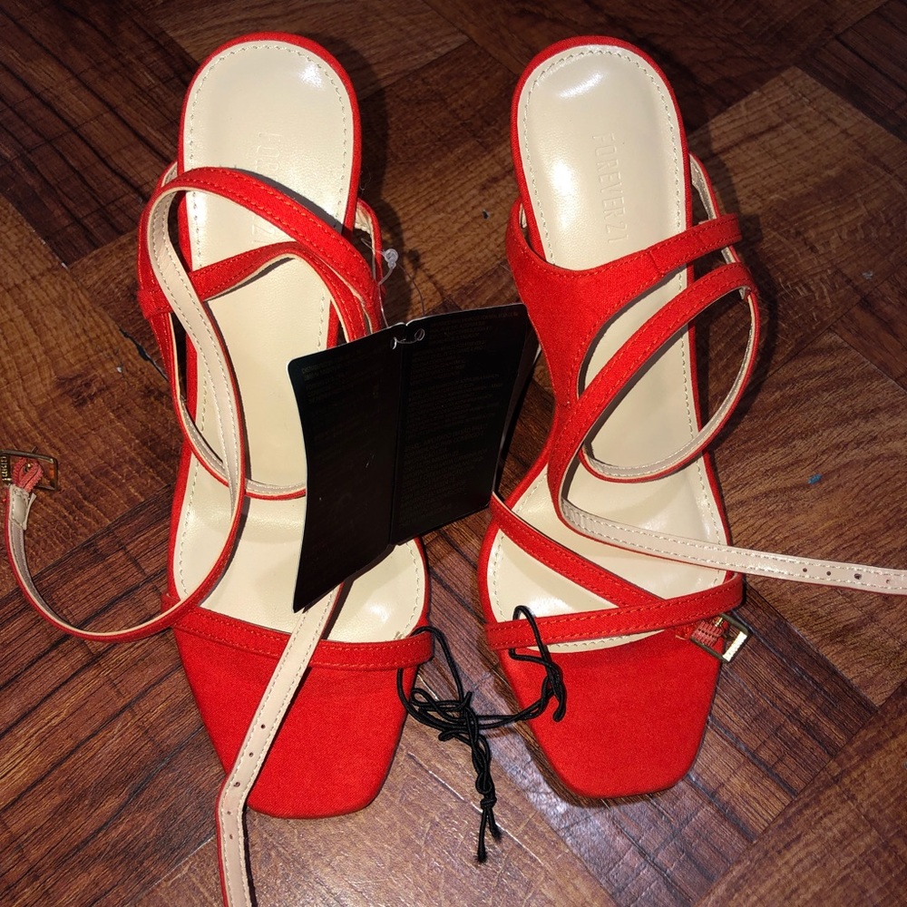 Heeled sandals